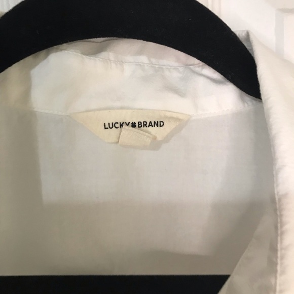 Lucky Brand Lemon Embroidered Button Up - Picture 4 of 4